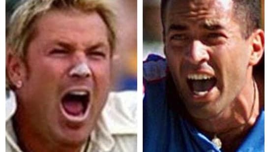 Shane Warne and Adam Hollioake. (File) Shane Warne and Adam Hollioake. (File)