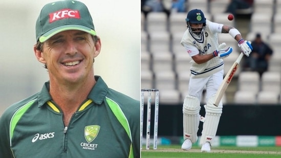 Brad Hogg lauds Virat Kohli(HT Collage) Brad Hogg lauds Virat Kohli(HT Collage)
