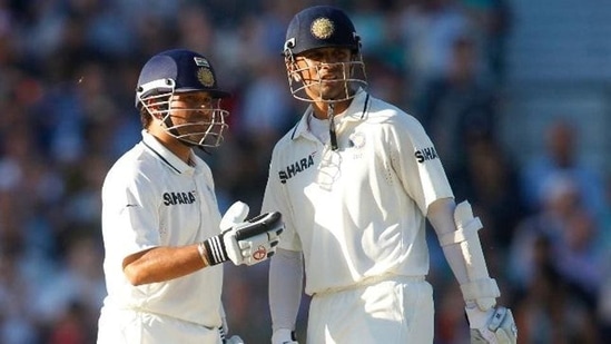 File image of Sachin Tendulkar and Rahul Dravid. (File) File image of Sachin Tendulkar and Rahul Dravid. (File)