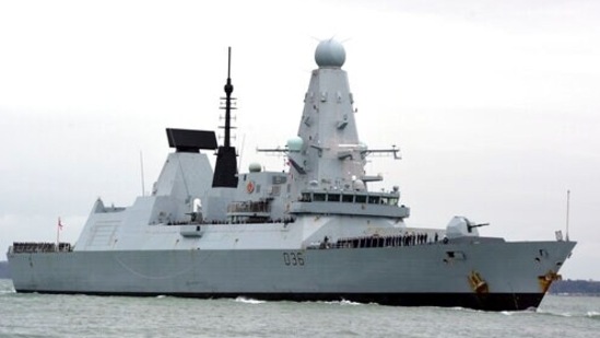 Russian Forces Reportedly Fire Warning Shots At British Destroyer In ...