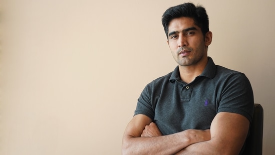 Indian professional boxer Vijender Singh. (Gokul VS/HT) Indian professional boxer Vijender Singh. (Gokul VS/HT)