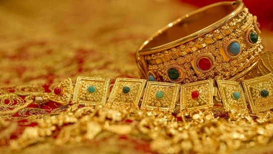 HDFC Securities said gold prices in Delhi gained ₹110 to ₹46,396 per 10 gram after Powell’s move HDFC Securities said gold prices in Delhi gained ₹110 to ₹46,396 per 10 gram after Powell’s move