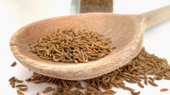 Jeera water: Soak a handful of cumin seeds overnight, strain and drink it the next morning on an empty stomach. This is an excellent low-calorie drink that also boosts digestion. (Unsplash) Jeera water: Soak a handful of cumin seeds overnight, strain and drink it the next morning on an empty stomach. This is an excellent low-calorie drink that also boosts digestion. (Unsplash)