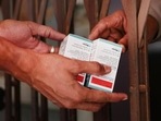 It was not yet clear whether the remdesivir vials they sold to the needy people at exorbitant rates were all genuine or fake. (HT Photo/Himanshu Vyas) It was not yet clear whether the remdesivir vials they sold to the needy people at exorbitant rates were all genuine or fake. (HT Photo/Himanshu Vyas)