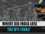 World event success eludes Virat Kohli as India lose WTC