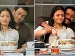 Aishwarya Rai with Prithviraj (left) in Raavanan and with Vikram in Raavan. Aishwarya Rai with Prithviraj (left) in Raavanan and with Vikram in Raavan.