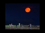The Strawberry Moon will appear for more than a day in the night sky, unlike the normal moon when the full phase lasts for a day.(Twitter/BH_AEberhardt)