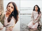 Radhika Madan looks like a daydream in gulab pink kurta set, bloom garden coat(Instagram/radhikamadan)