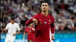 Portugal's Cristiano Ronaldo celebrates scoring their first goal in a Euro 2020 Group F match against France at the Puskas Arena in Budapest. (REUTERS)
