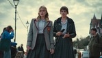 Emma Mackey and Aimee Lou Wood in the third season of Sex Education. Emma Mackey and Aimee Lou Wood in the third season of Sex Education.