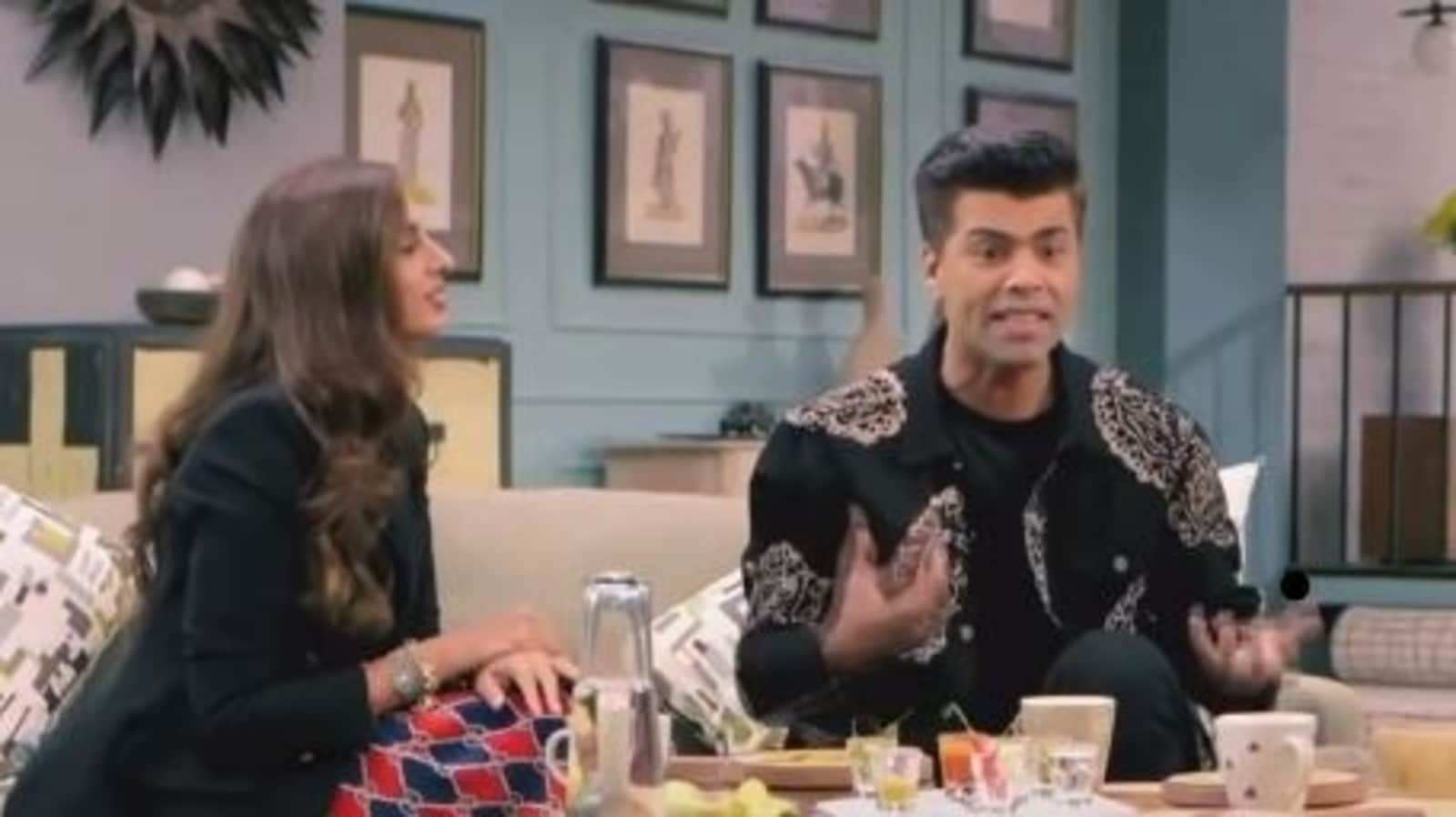 When Karan Johar ate off Shweta Bachchan's plate so she refused to touch the food: 'She went home hungry'