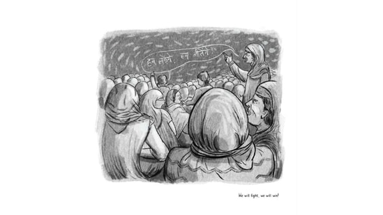 For anyone who witnessed or read about the women who led the anti-CAA protest at Shaheen Bagh in Delhi in 2019 and early 2020, the images are probably unforgettable. Crowds of mostly women, shivering in the cold, sitting on the roads, covered in blankets handing out hot chai, but determined to resist the Citizenship Amendment Act.(Yoda Press)