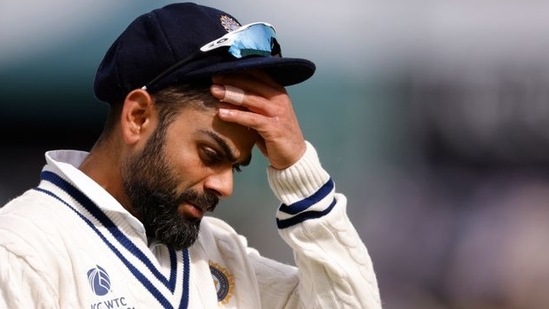 ICC World Test Championship Final - India v New Zealand -India's Virat Kohli reacts after his team lost the match by 8 wickets.(Action Images via Reuters)