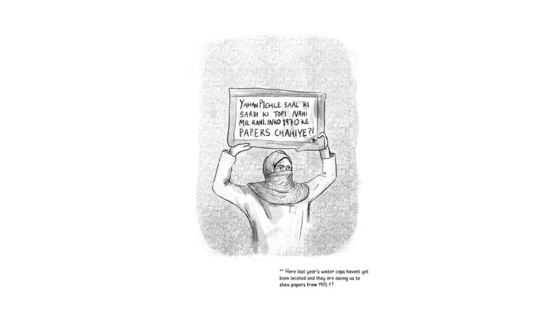 And of course, fighting back against draconian acts and divisive government policies with exasperated humour.(Yoda Press)