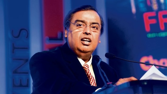 Mukesh Ambani, chairman and managing director, Reliance Industries Ltd(Mint File Photo )