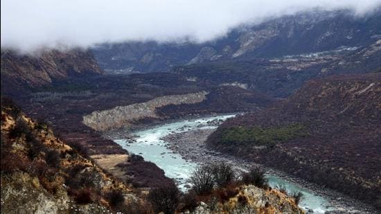 A file photo shows the Yarlung Zangbo grand canyon in Nyingchi city, in China's Tibet Autonomous Region. (AFP) A file photo shows the Yarlung Zangbo grand canyon in Nyingchi city, in China's Tibet Autonomous Region. (AFP)