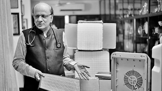Agarwal was one of the first cardiologists to bring echocardiography to Delhi after being trained in the United States. Agarwal was one of the first cardiologists to bring echocardiography to Delhi after being trained in the United States.