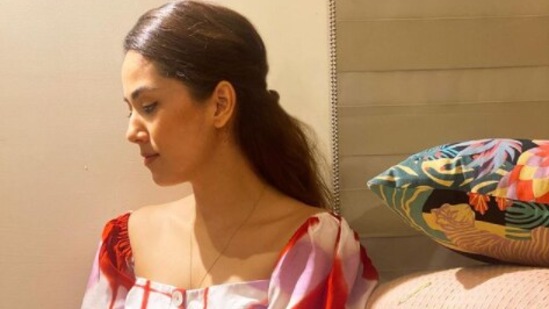 Mira Rajput shared a picture of herself on Instagram.