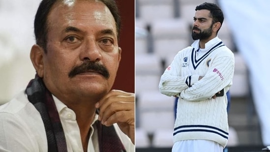 Madan Lal (L) and Virat Kohli (R)(HT Collage)