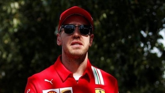 File photo of Ferrari's Sebastian Vettel.(REUTERS)