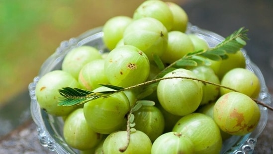 Amla and coconut oil: Both the ingredients are extremely mild and do not irritate. Vitamin C and antioxidants in amla prevent hair from premature greying.(File image)