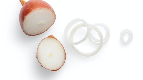 Onion: This has been used as a traditional remedy to fight grey hair for ages. It can increase catalase, an enzyme that will naturally help darken the hair.(Unsplash)