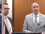 With good behavior, Chauvin, 45, could be paroled after serving two-thirds of his sentence, or about 15 years.(AP) With good behavior, Chauvin, 45, could be paroled after serving two-thirds of his sentence, or about 15 years.(AP)