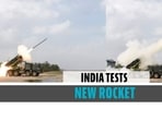 Enhanced Pinaka rocket can destroy targets up to 45 km away (DRDO) Enhanced Pinaka rocket can destroy targets up to 45 km away (DRDO)