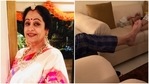 Kirron Kher with husband Anupam Kher. Kirron Kher with husband Anupam Kher.