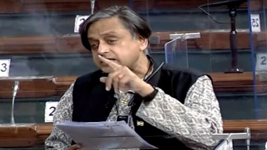 Congress Lok Sabha MP Shashi Tharoor.(ANI)