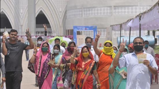 A major Covid vaccination campaign is already underway in the urban areas of Lucknow. (Deepak Gupta(HT File Photo) A major Covid vaccination campaign is already underway in the urban areas of Lucknow. (Deepak Gupta(HT File Photo)
