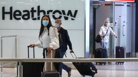 Passengers at London's Heathrow Airport earlier this year (Bloomberg) Passengers at London's Heathrow Airport earlier this year (Bloomberg)