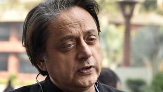 Congress MP Shashi Tharoor (Sanjeev Verma/HT Photo) Congress MP Shashi Tharoor (Sanjeev Verma/HT Photo)