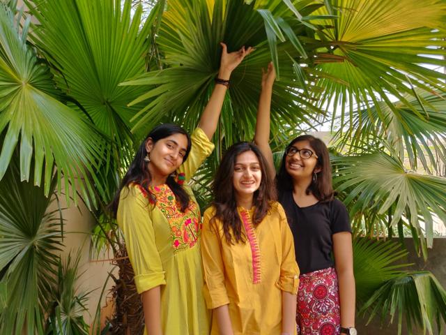 The women behind the project: Muskaan Pal, Khushi Gupta and Ananya Pujary. The students of Pune’s Flame university set up the website as part of an introduction to digital humanities course. The women behind the project: Muskaan Pal, Khushi Gupta and Ananya Pujary. The students of Pune’s Flame university set up the website as part of an introduction to digital humanities course.