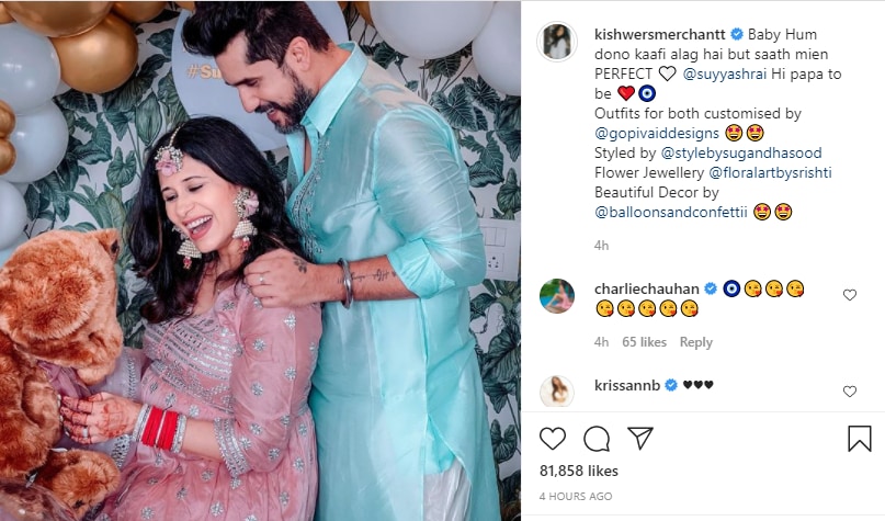 Step Inside Kishwer Merchant S Baby Shower With Teddy Bear Train Multi Coloured Balloons And Cakes See Pics Hindustan Times