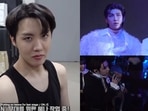 In a new BTS episode, members RM, Jin, J-Hope, Jimin, V and Jungkook were seen recording their MMA awards 2020 performances. In a new BTS episode, members RM, Jin, J-Hope, Jimin, V and Jungkook were seen recording their MMA awards 2020 performances.