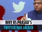 Why Twitter locked Union Minister's account