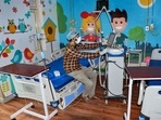 The district administrations have started working on development of special wards in medical facilities for treatment of coronavirus-positive children. (PTI Photo)