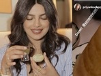 Priyanka Chopra shares glimpses from her visit to her restaurant Sona. 