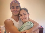 Mira Rajput with her brother-in-law Ishaan Khatter. Mira Rajput with her brother-in-law Ishaan Khatter.