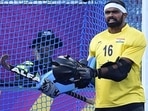 File image of PR Sreejesh.(PTI) File image of PR Sreejesh.(PTI)
