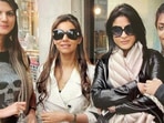 Maheep Kapoor with Gauri Khan, Seema Khan, and Nandita Mahtani.