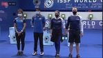 Manu Bhaker and Saurabh Chaudhary settled for silver.(ANI/Twitter)