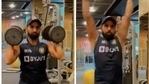 India pacer Mohammed Shami working out ahead of the England series and after the WTC final.(Screengrab/Shami's Instagram) India pacer Mohammed Shami working out ahead of the England series and after the WTC final.(Screengrab/Shami's Instagram)