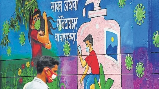 India's daily Covid-19 tally is seeing a downward trend.(File photo) India's daily Covid-19 tally is seeing a downward trend.(File photo)