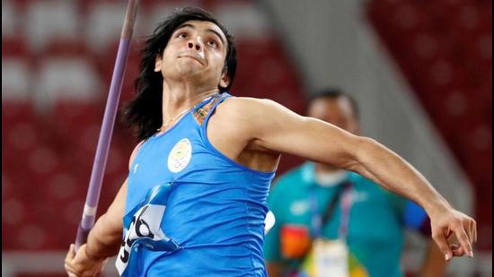 Neeraj Chopra gave a good account of himself with a throw of 86.79m to finish third in the Kuortane Grand Prix in Finland on Saturday. (REUTERS FILE PHOTO) Neeraj Chopra gave a good account of himself with a throw of 86.79m to finish third in the Kuortane Grand Prix in Finland on Saturday. (REUTERS FILE PHOTO)