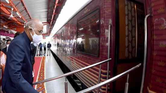 President Ram Nath Kovind is on a visit to Uttar Pradesh. (PTI FILE PHOTO) President Ram Nath Kovind is on a visit to Uttar Pradesh. (PTI FILE PHOTO)