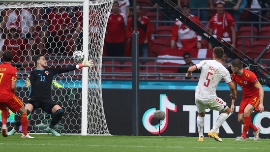 Joakim Mæhle added a third in 88th minute(AP)