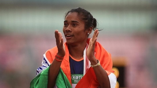 File image of Hima Das.(Getty Images for IAAF)