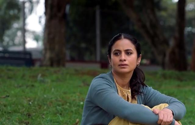Actor Rasika Dugal in still from Out of Love Actor Rasika Dugal in still from Out of Love